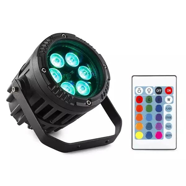 BeamZ BWA63 LED PAR IP65 6x 3W RGB
