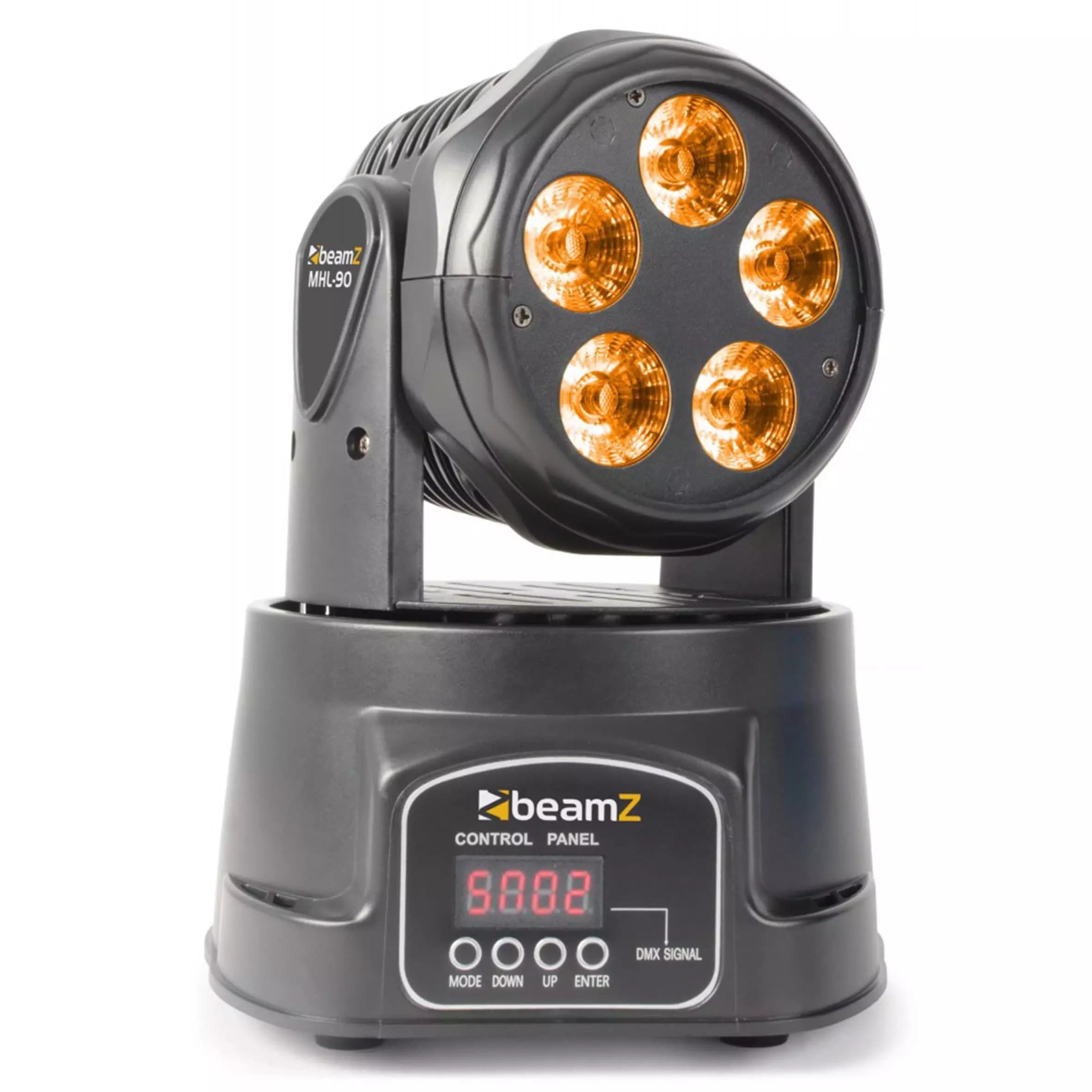 BeamZ MHL90 LED Moving Head Wash 5x 18W RGBAWUV