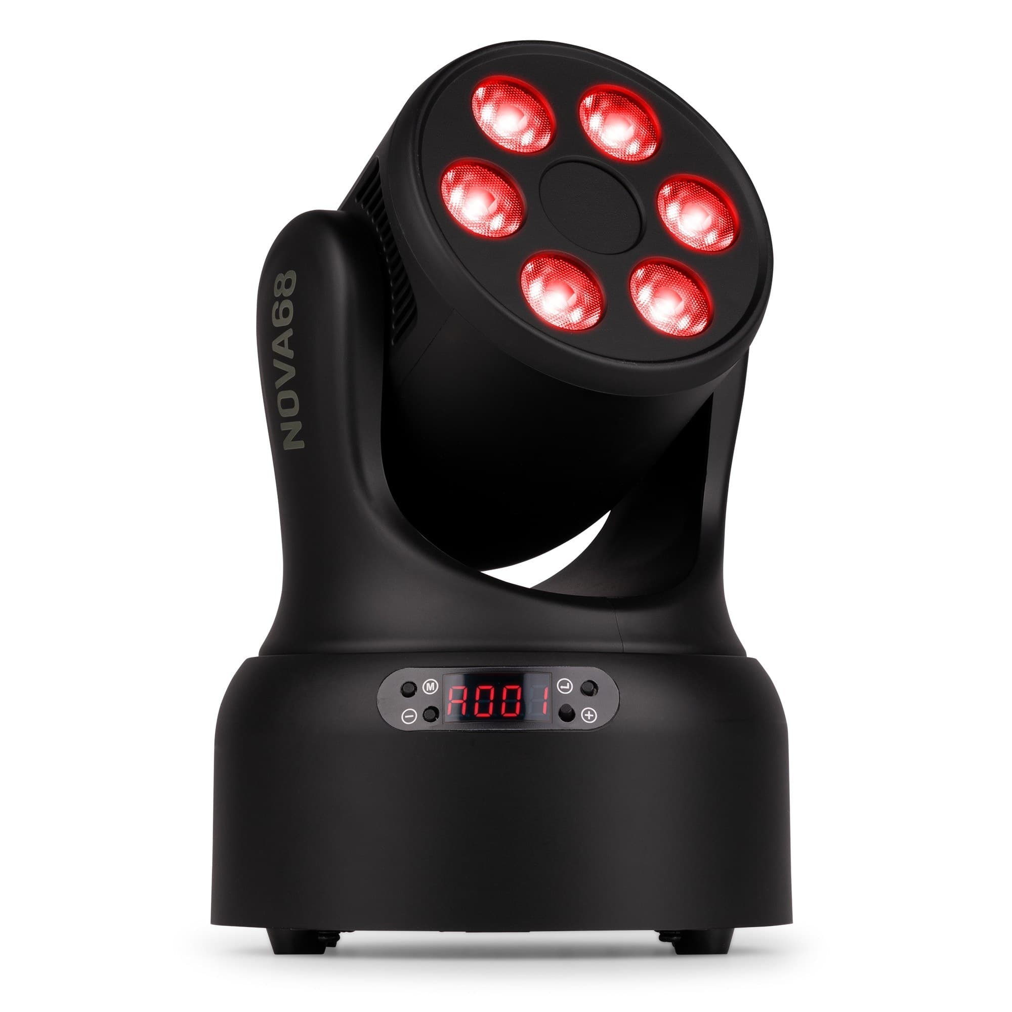 BeamZ NOVA68-BK LED Moving Head Wash 6x 8W RGBW Black