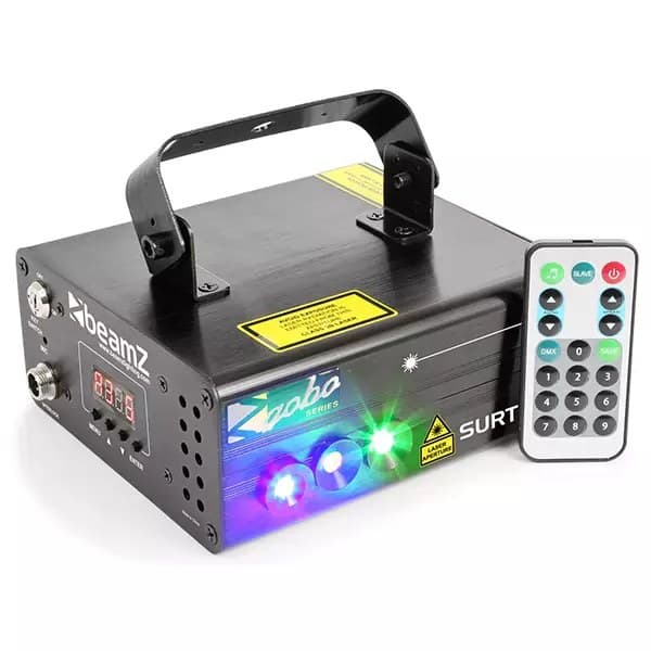 BeamZ SURTUR II Double RG Gobo with Blue LED 3W