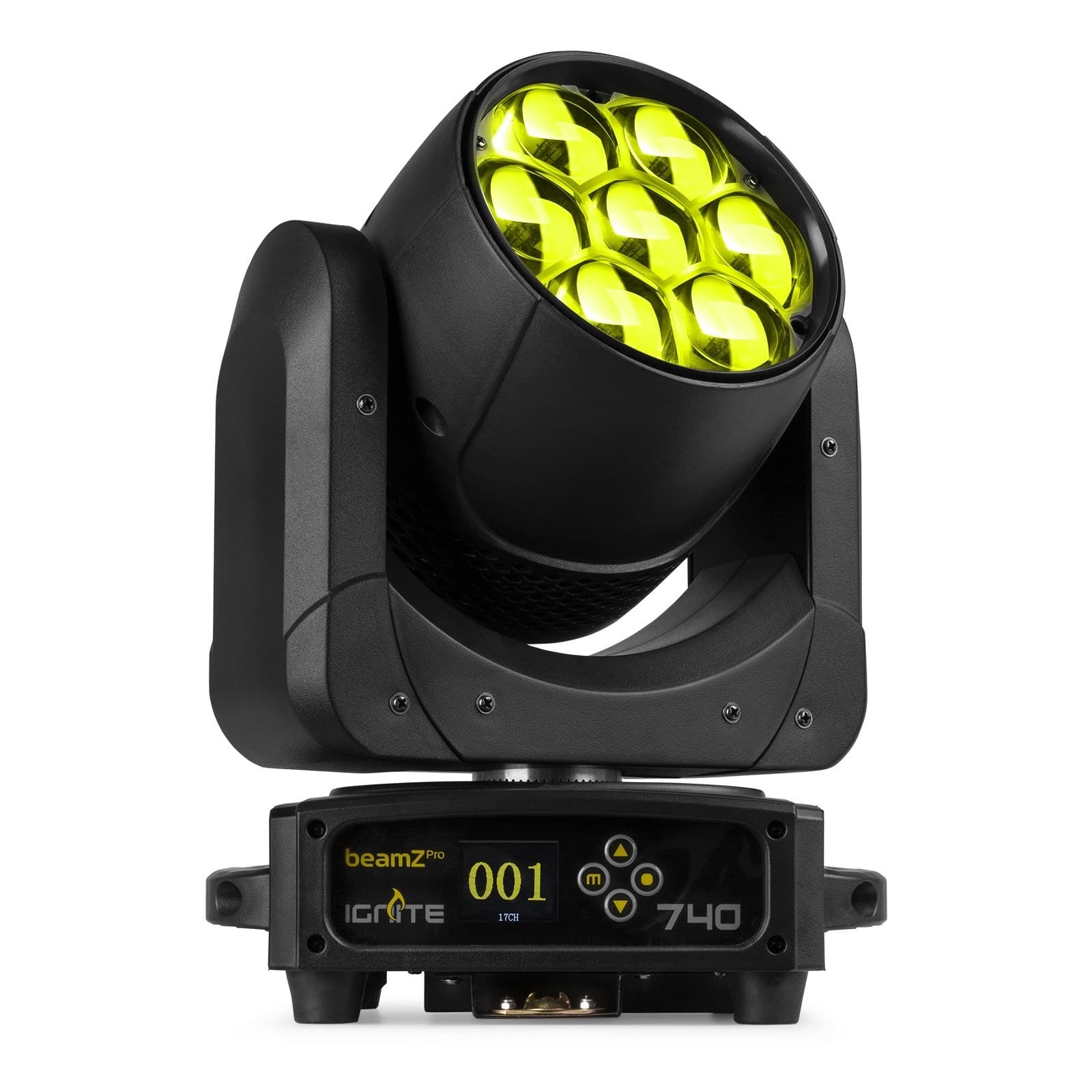 BeamZPro IGNITE740 LED Moving Head Wash Zoom 7x 40W RGBW