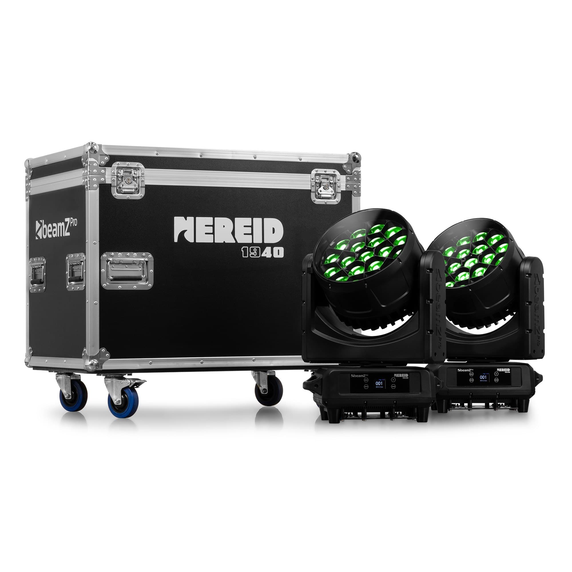 BeamZPro NEREID1940 LED Moving Head Bee Eye Zoom IP65