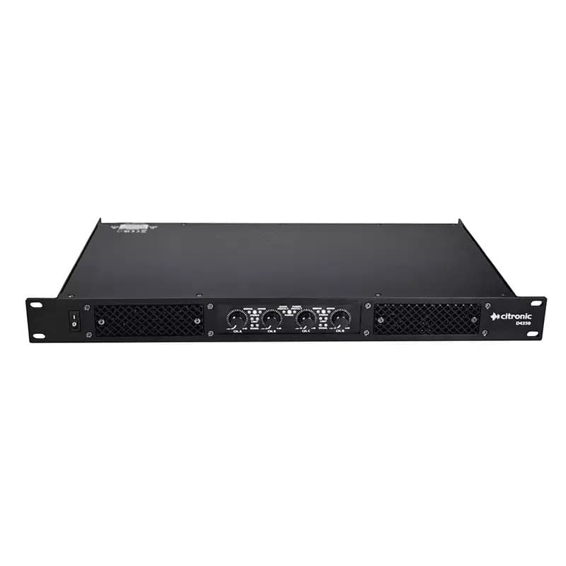 Citronic - D4350 1U POWER AMPLIFIER 4X 350W