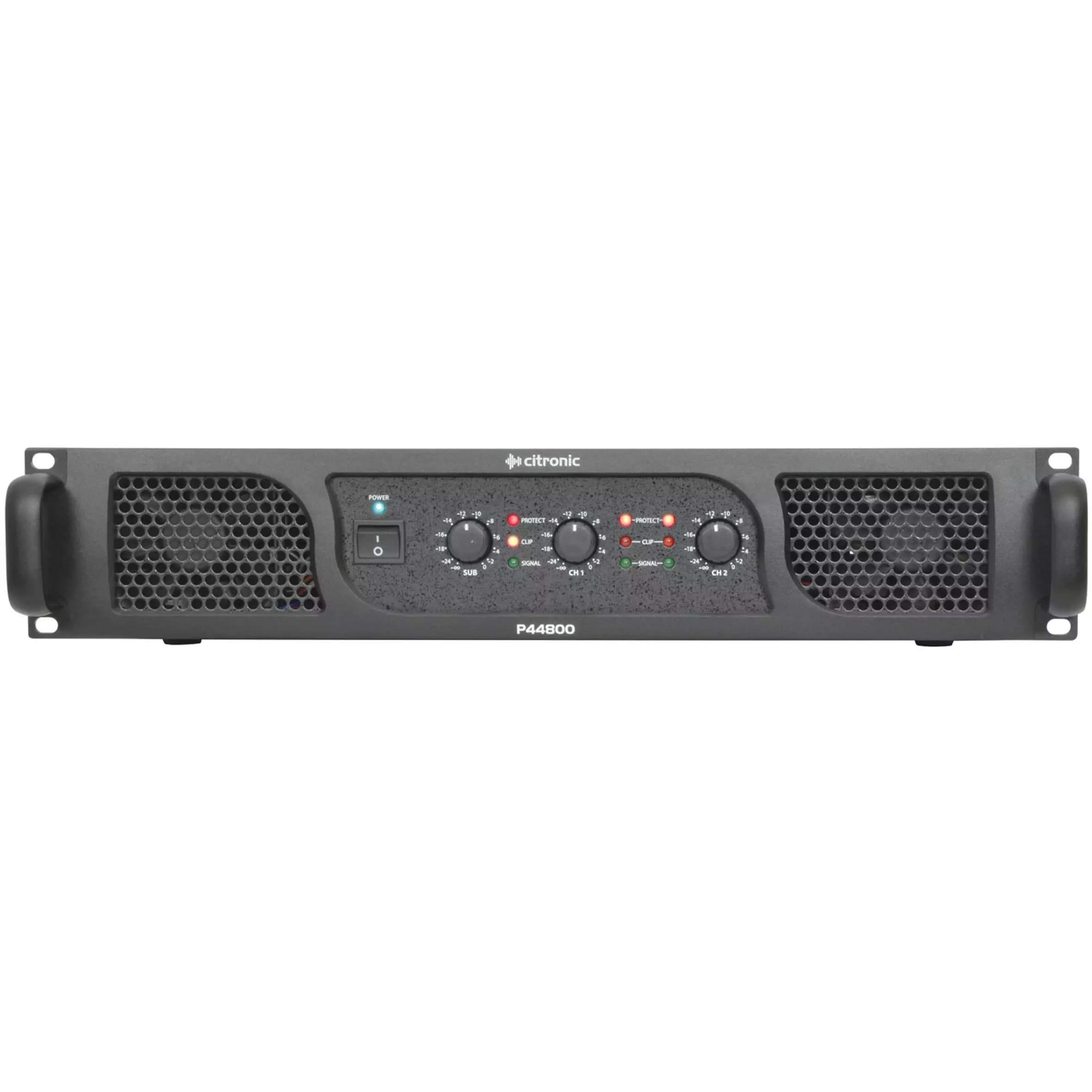 Citronic - P44800 2U POWER AMPLIFIER 2X 400W + 800W