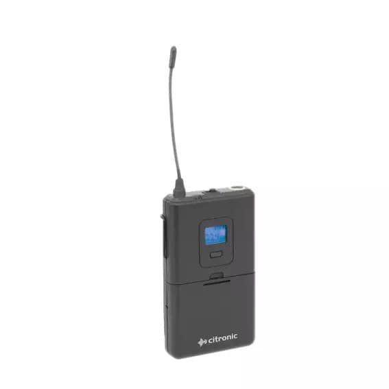 Citronic - RUBP-PLL BODYPACK MICROPHONE UHF 863.1-864.9MHz