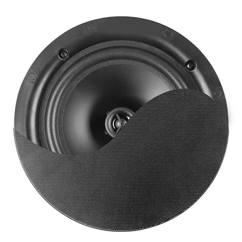 Filo - CEILING SPEAKER FRAMELESS 8INCH BLACK 40W 100V