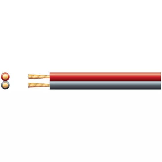 Filo - TF4.0RB SPEAKER CABLE 4.0MM RED/BLACK 100M