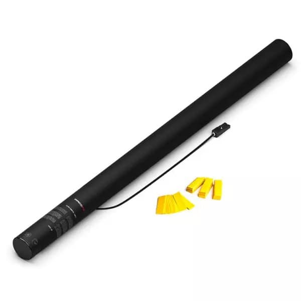 FiloFX - ELECTRIC CONFETTI CANNON 80CM YELLOW