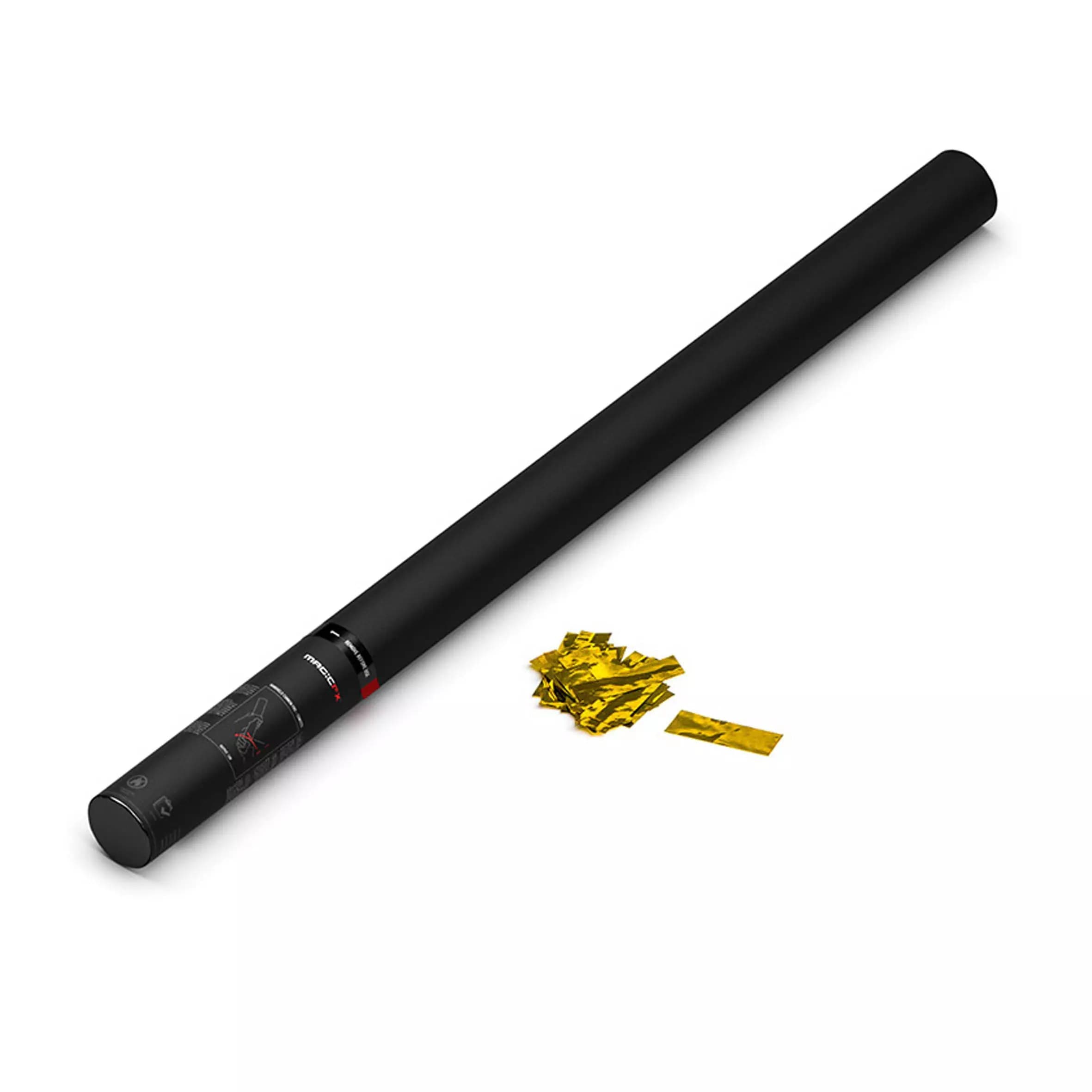 FiloFX - HANDHELD CONFETTI CANNON 80CM GOLD