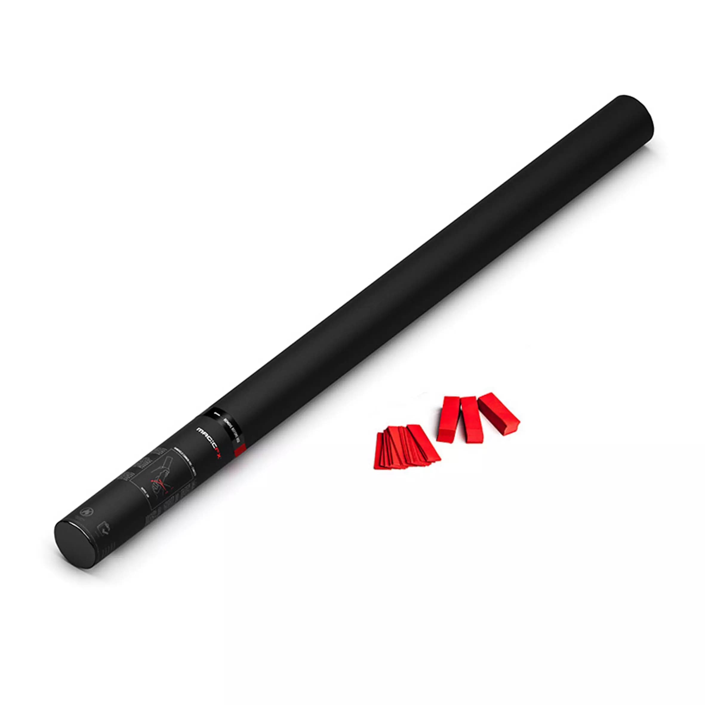 FiloFX - HANDHELD CONFETTI CANNON 80CM RED