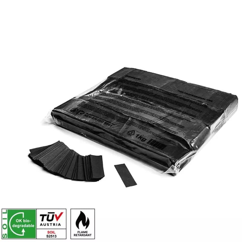 FiloFX - SLOWFALL CONFETTI RECTANGLES BLACK