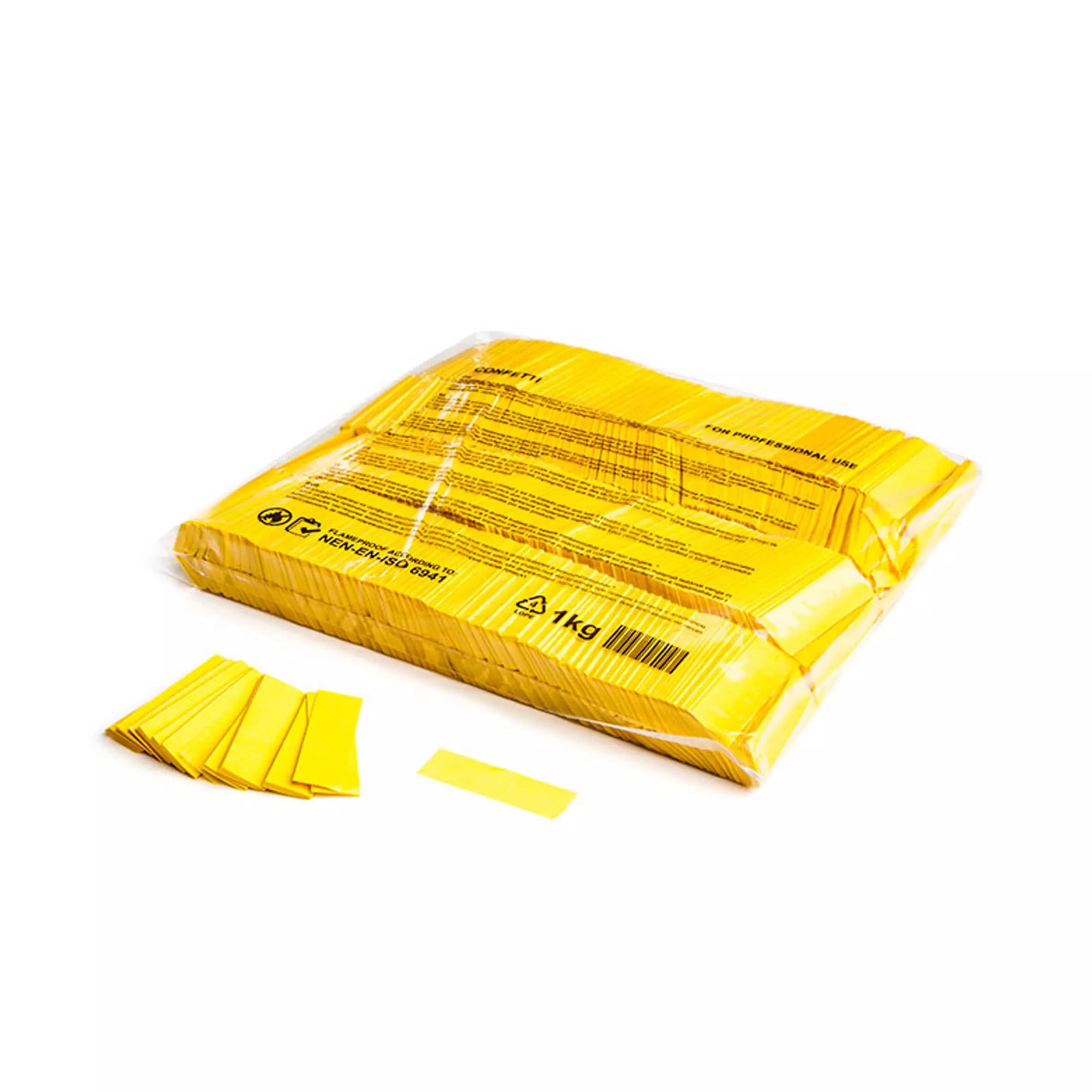 FiloFX - SLOWFALL CONFETTI RECTANGLES YELLOW