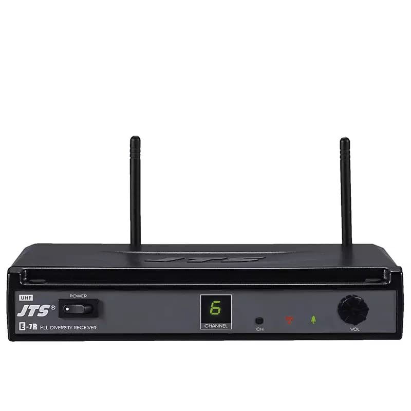 JTS - E-7R SINGLE RECEIVER DIVERSITY UHF 518-542 MHz