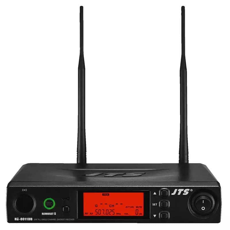 JTS - RU-8011DB SINGLE RECEIVER DIVERSITY UHF 614-650 MHz