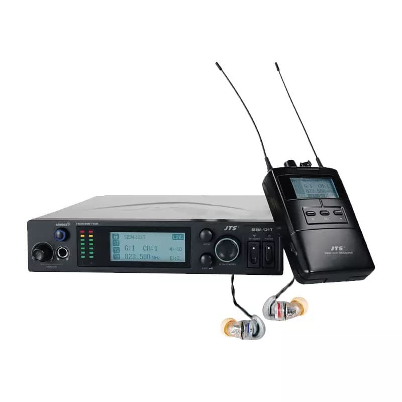 JTS - SIEM-121T/SIEM-121R+IE-1 IN-EAR MONITORING SYSTEM UHF 506-542MHz