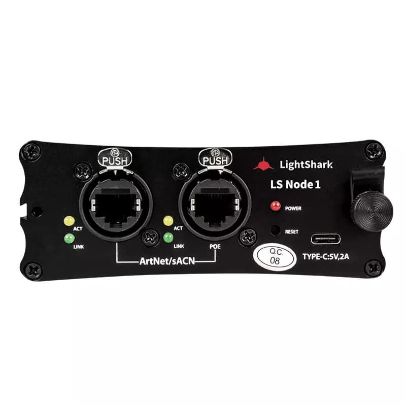 Lightshark - LSNODE2 DMX512 XLR5 2X INPUT/OUTPUT NODE