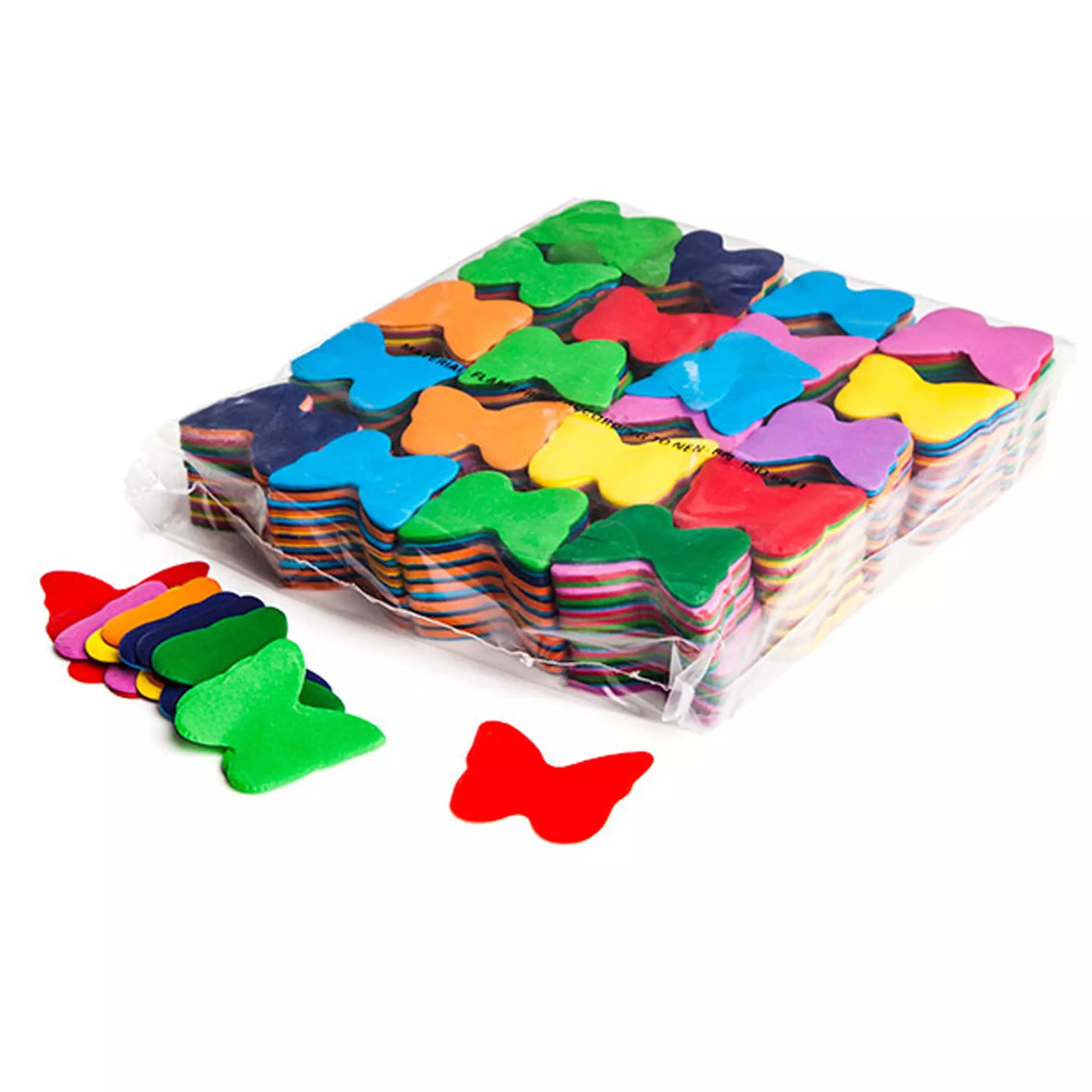 MagicFX - SLOWFALL CONFETTI BUTTERFLIES MULTICOLOUR