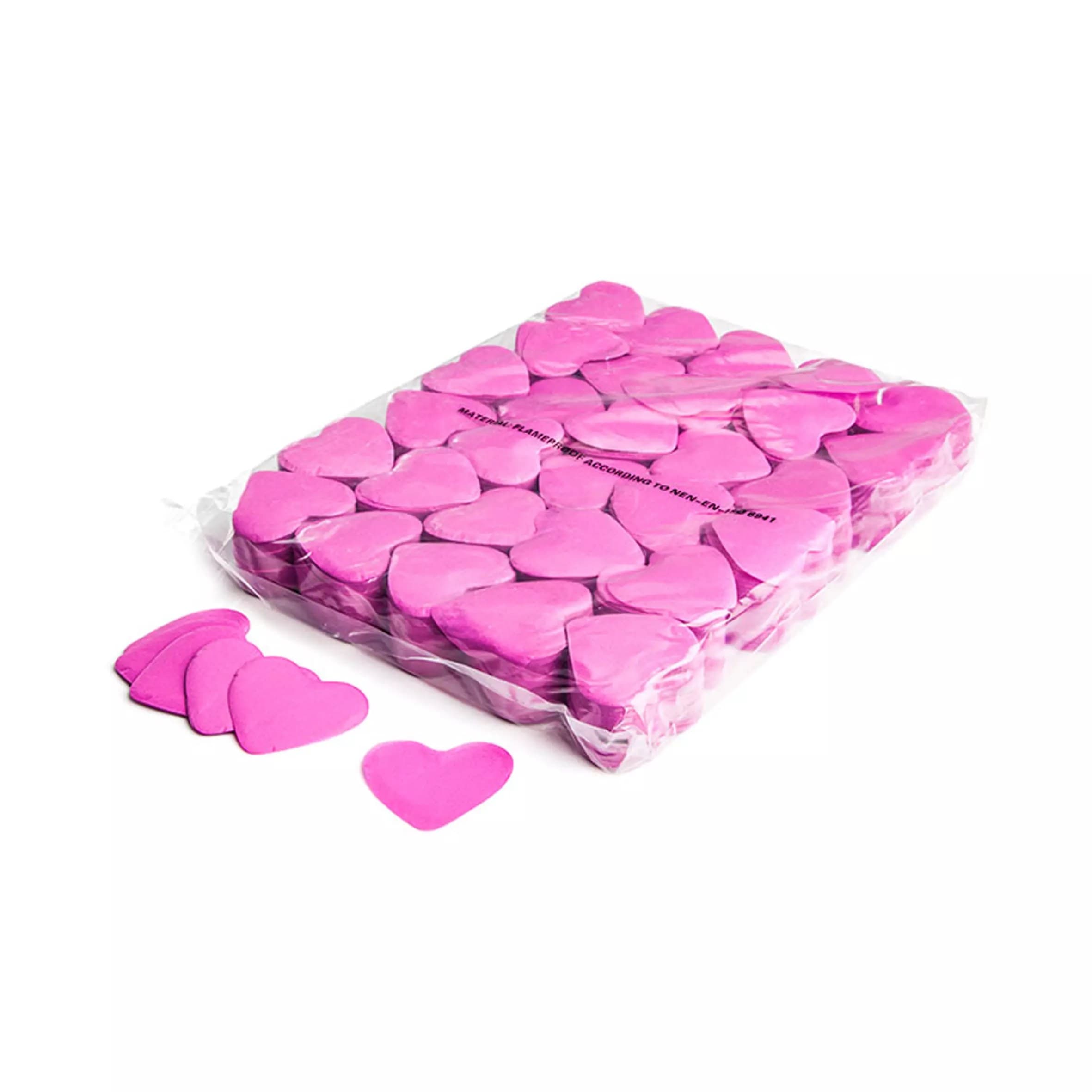 MagicFX - SLOWFALL CONFETTI HEARTS PINK