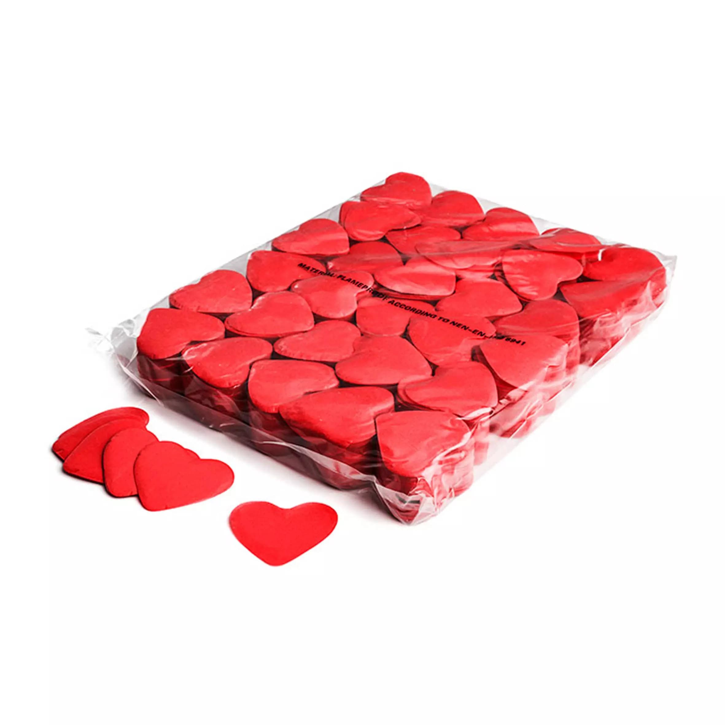 MagicFX - SLOWFALL CONFETTI HEARTS RED