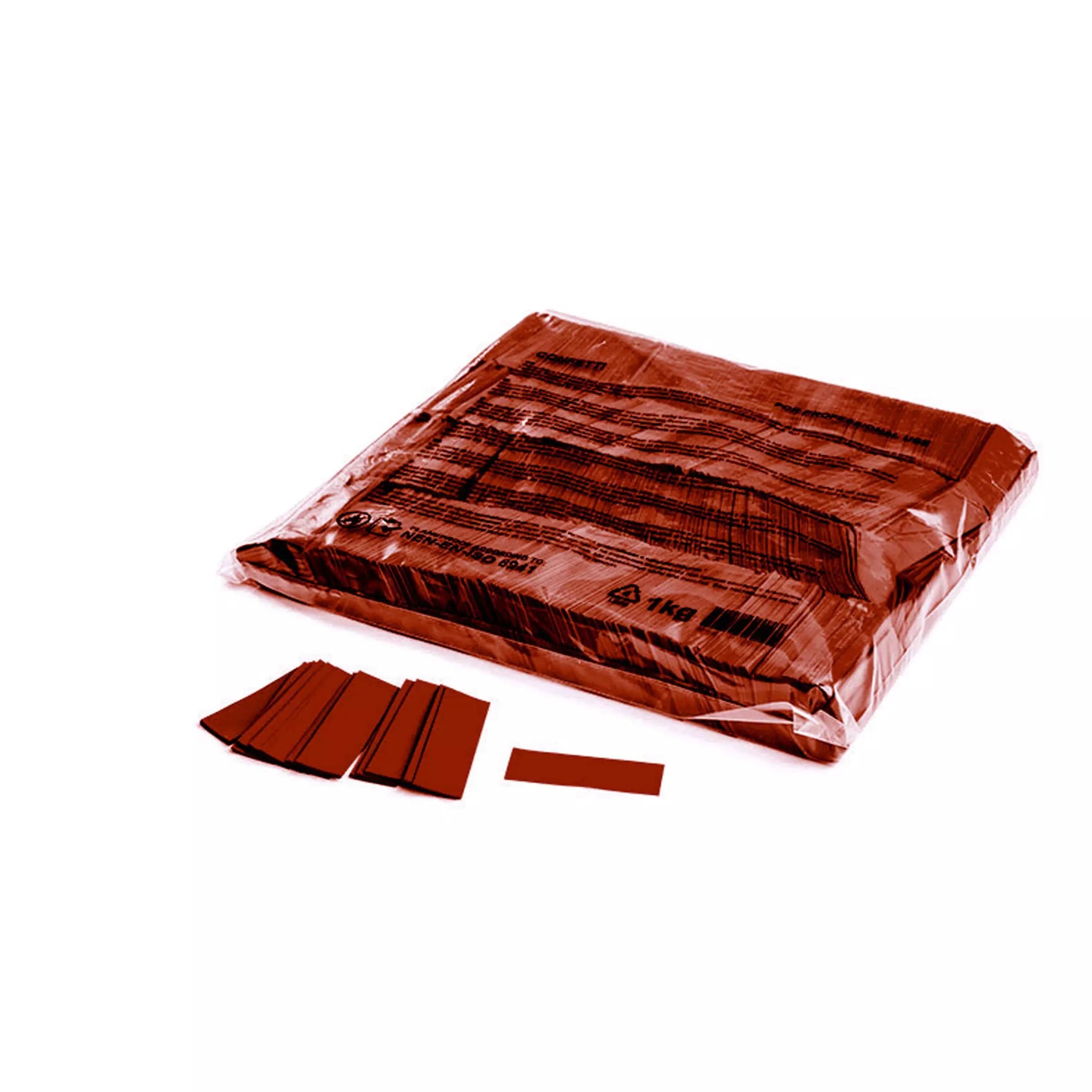 MagicFX - SLOWFALL CONFETTI RECTANGLES BROWN