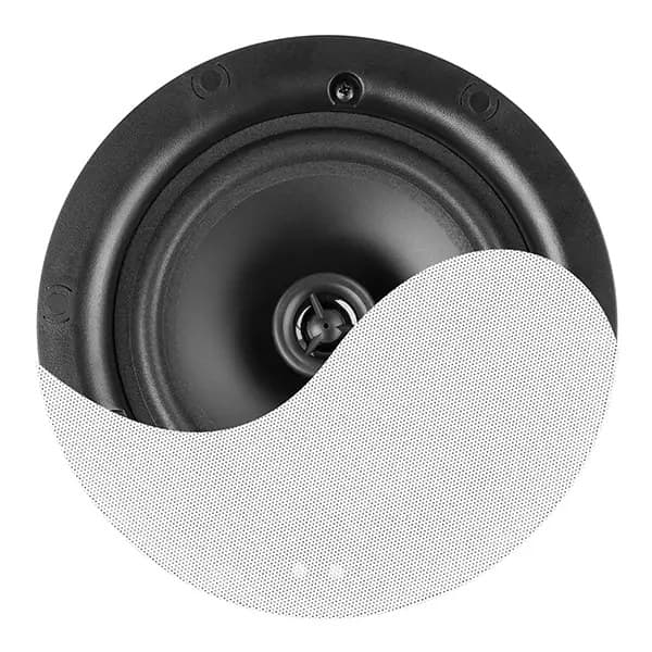 Power Dynamics - PDM NCSP6 CEILING SPEAKER FRAMELESS 6.5INCH WHITE 30W 100V