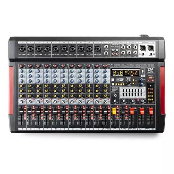Power Dynamics - PDM PDM-T1204 MUSIC MIXER DSP/MP3 12CH