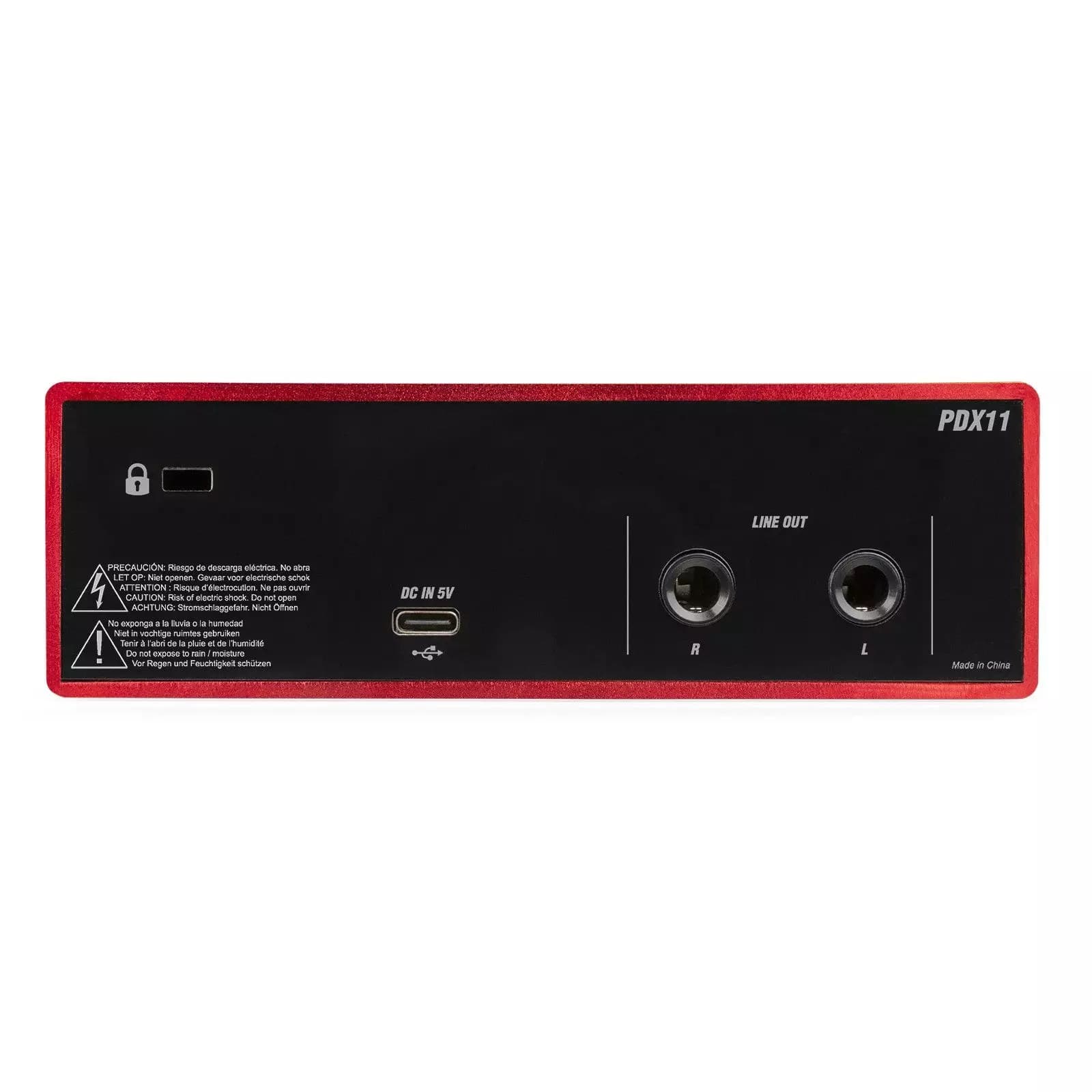 Power Dynamics - PDM PDX11 USB AUDIO INTERFACE SINGLE CHANNEL