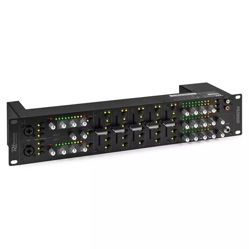 Power Dynamics - PDM PDZM800 MUSIC MIXER 3 ZONE 7CH