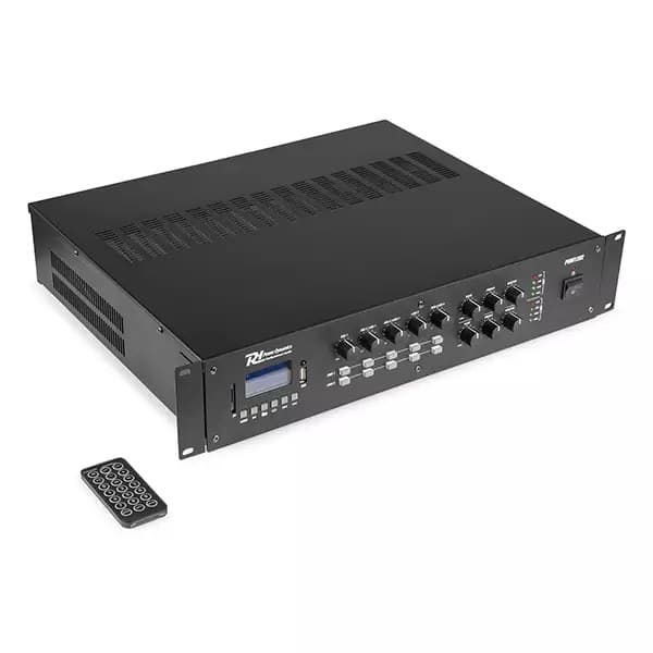 Power Dynamics - PDM PRM1202 100V MIXER AMPLIFIER 240W USB/SD/BT 2 ZONE