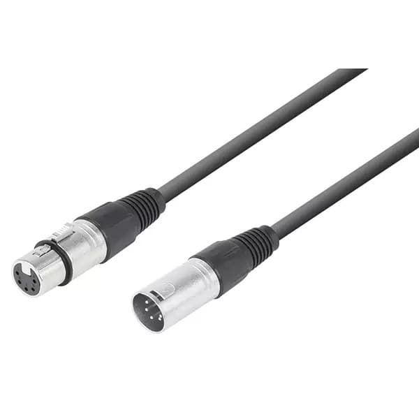 Power Dynamics Connex - PDC CX102-6 DMX LEAD 5-PIN XLR MALE – 5-PIN XLR FEMALE 6M