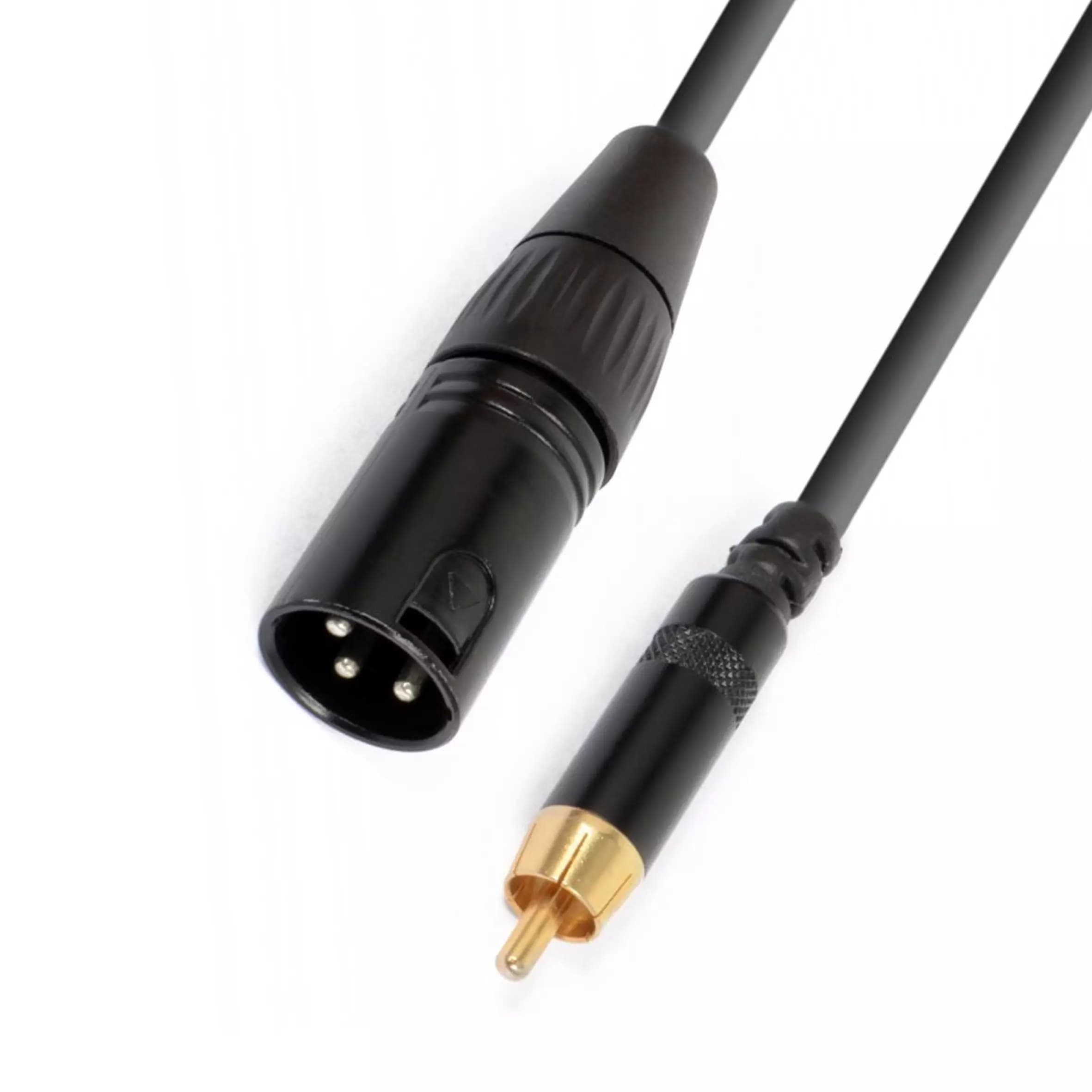 Power Dynamics Connex - PDC CX132 SIGNAL LEAD XLR MALE – RCA MALE 0.15M