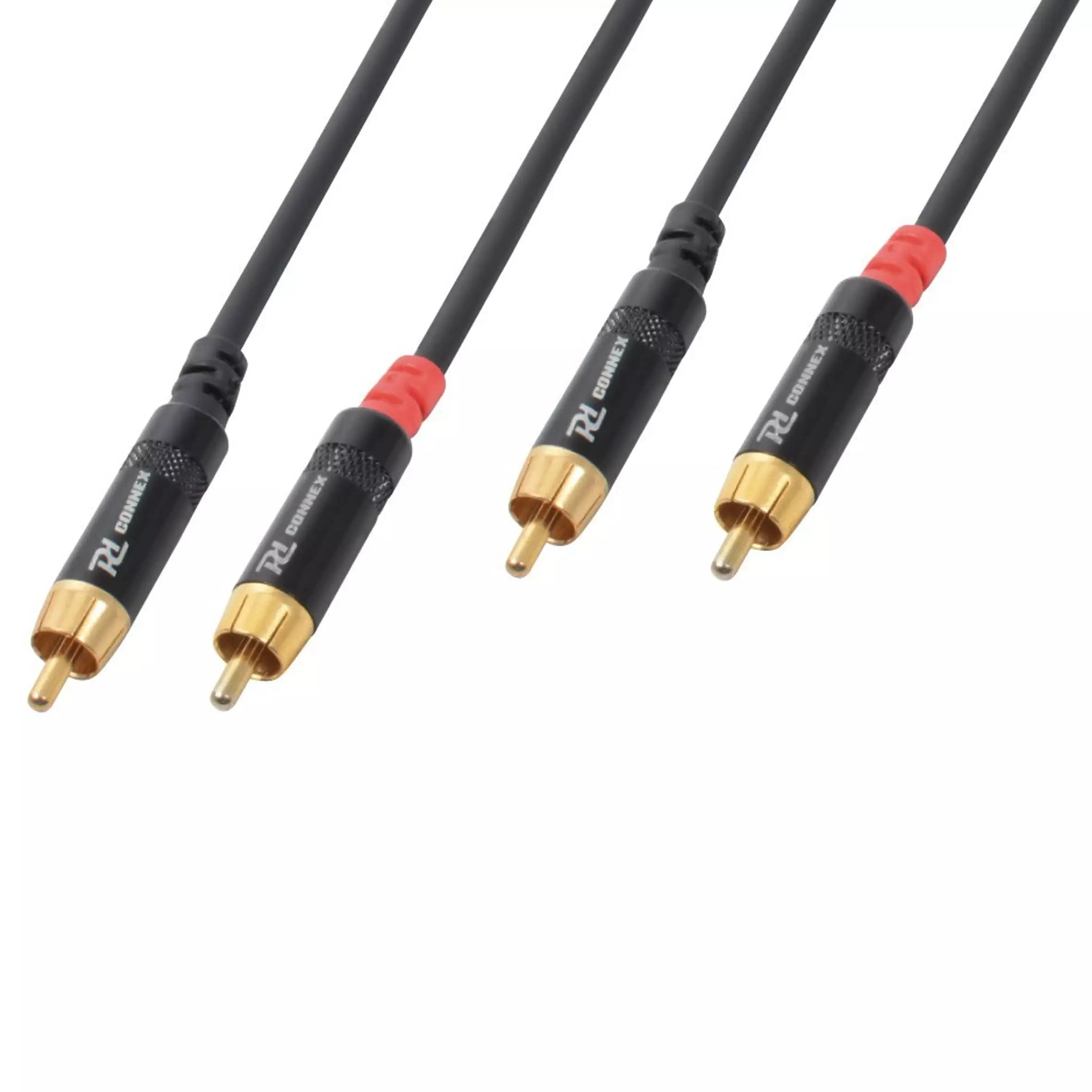 Power Dynamics Connex - PDC CX94-1.5 SIGNAL LEAD 2X RCA MALE – 2X RCA MALE 1.5M