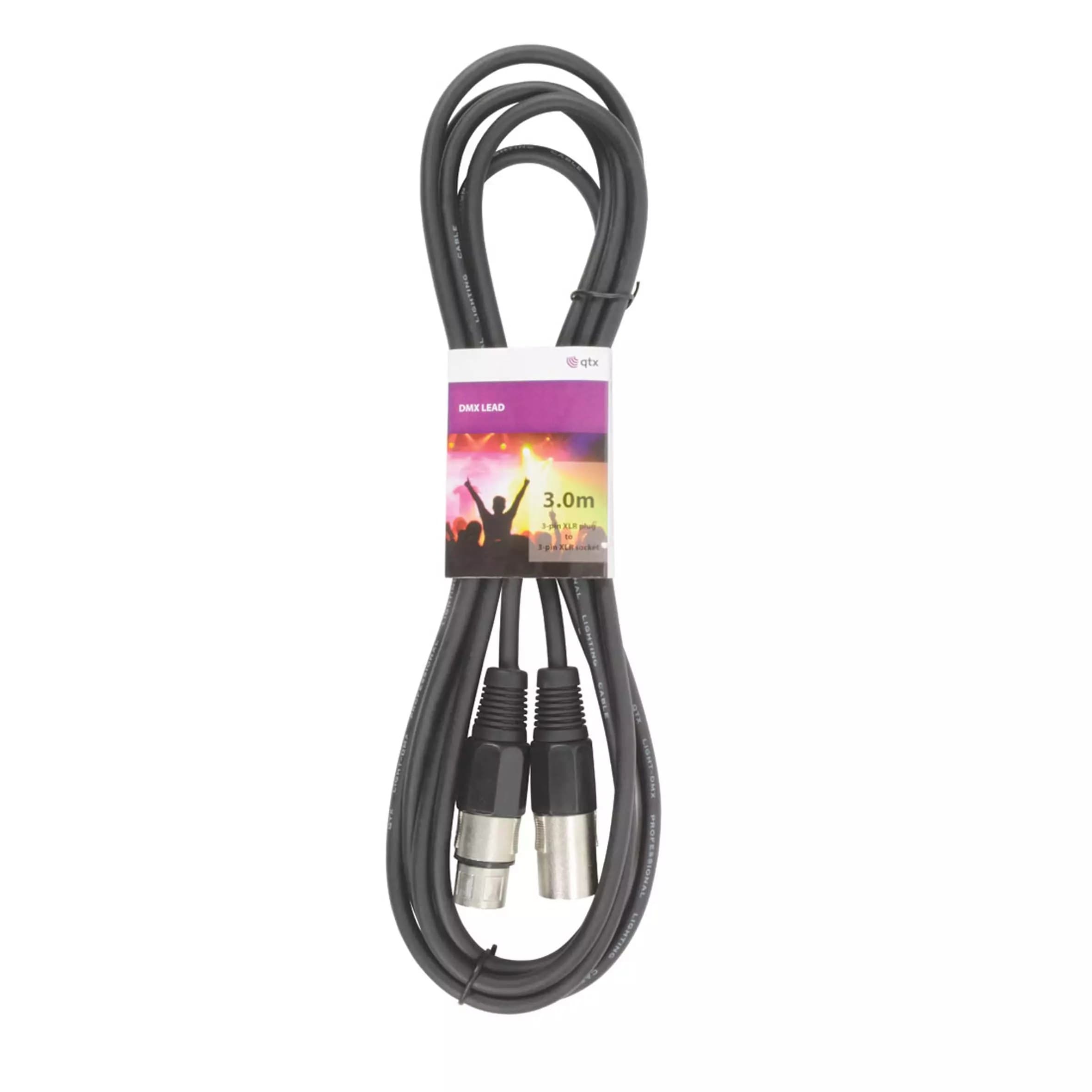 QTX - 3M PROFESSIONAL DMX LIGHTING LEAD