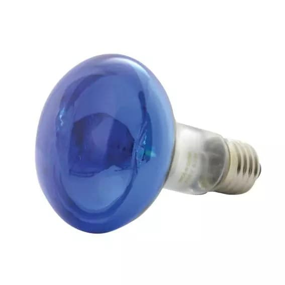 QTX - R80-B COLOURED REFLECTOR LAMP BLUE E27