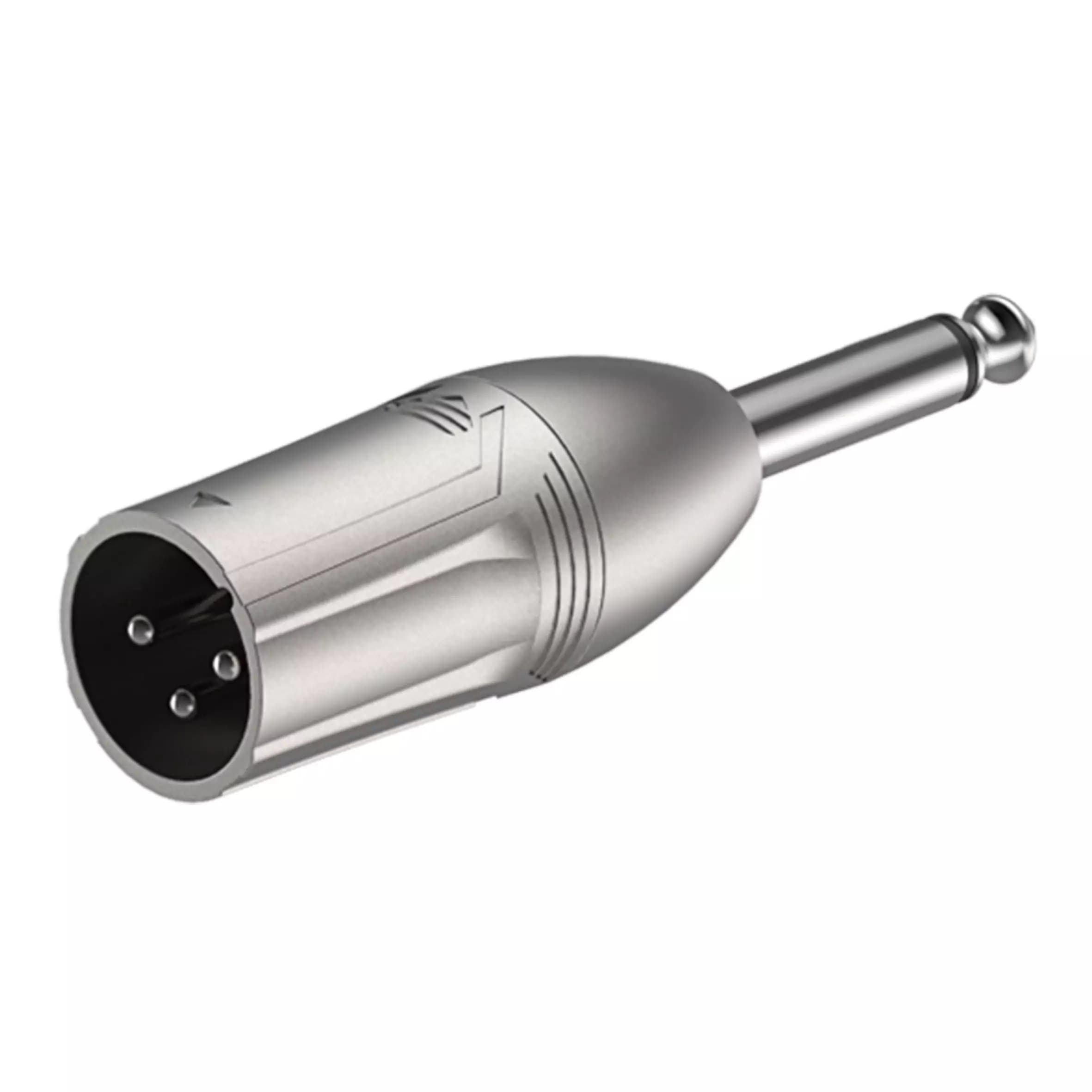 Roxtone - ADAPTOR XLR MALE TO 6.3mm MONO MALE