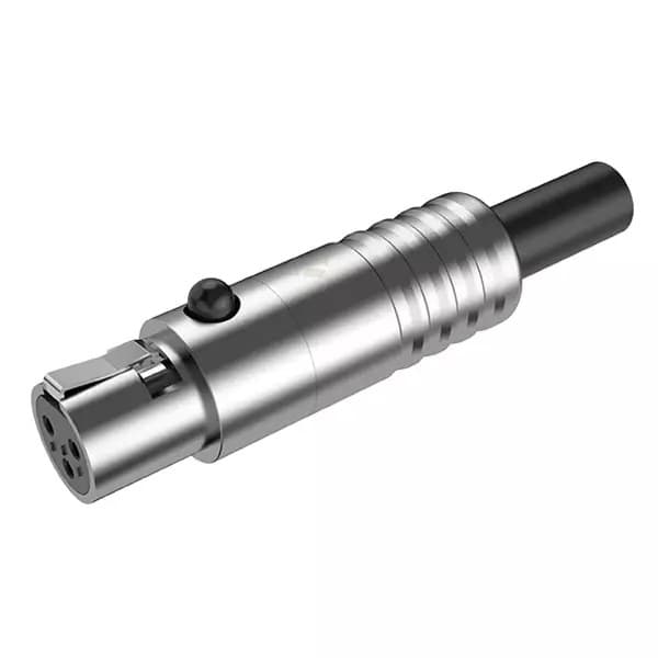 Roxtone - CONNECTOR MINI XLR INLINE FEMALE 3 PIN