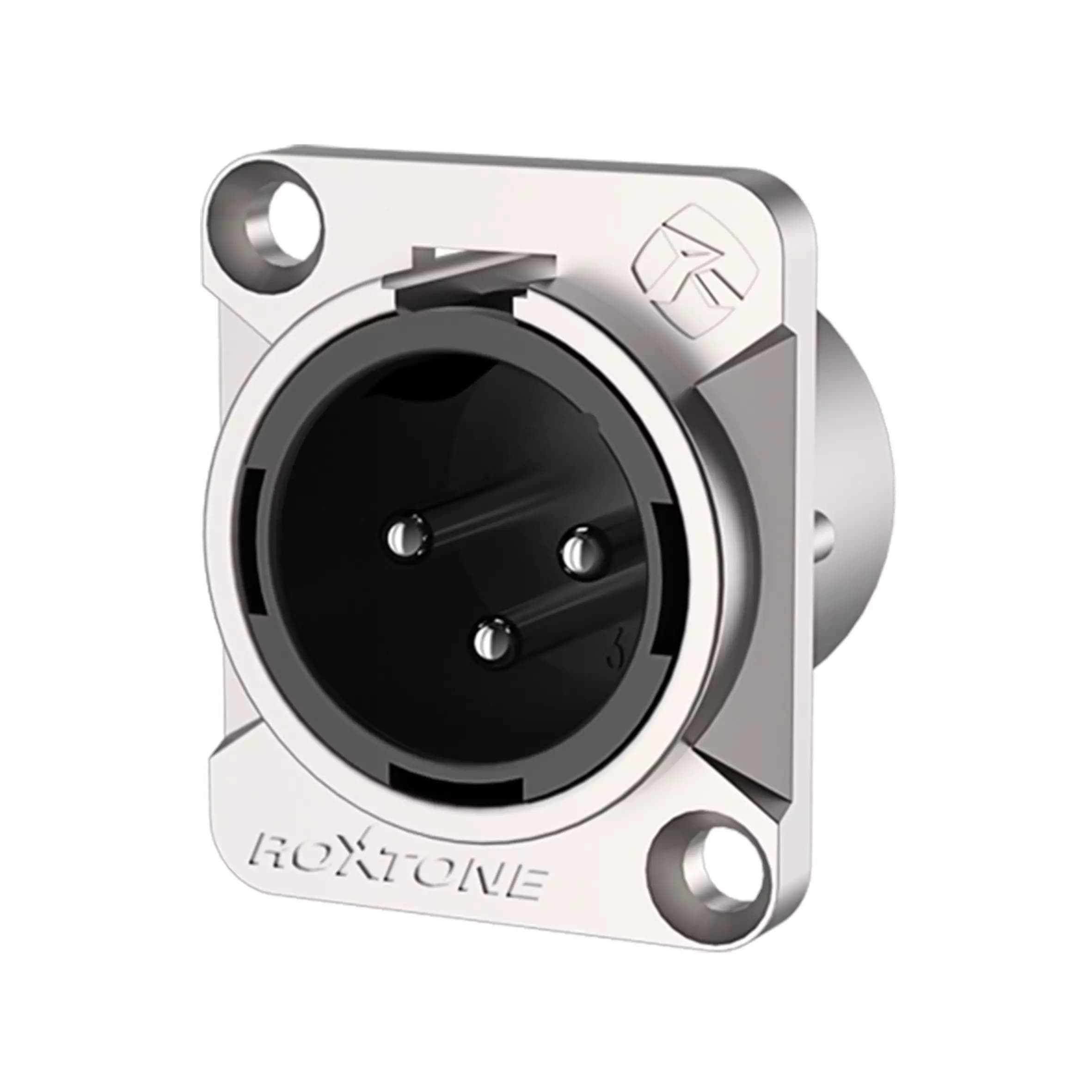 Roxtone - CONNECTOR XLR CHASSIS MOUNT MALE