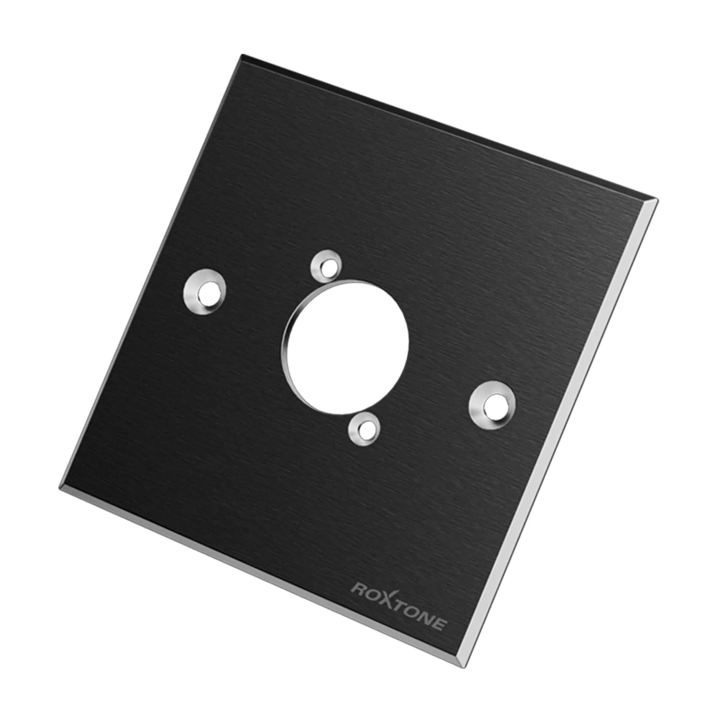Roxtone - WALLPLATE 1X INSERT BLACK
