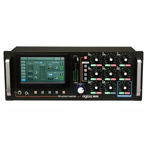 Studiomaster - DIGILIVE16RS 16 CH DIGITAL CONSOLE 19″