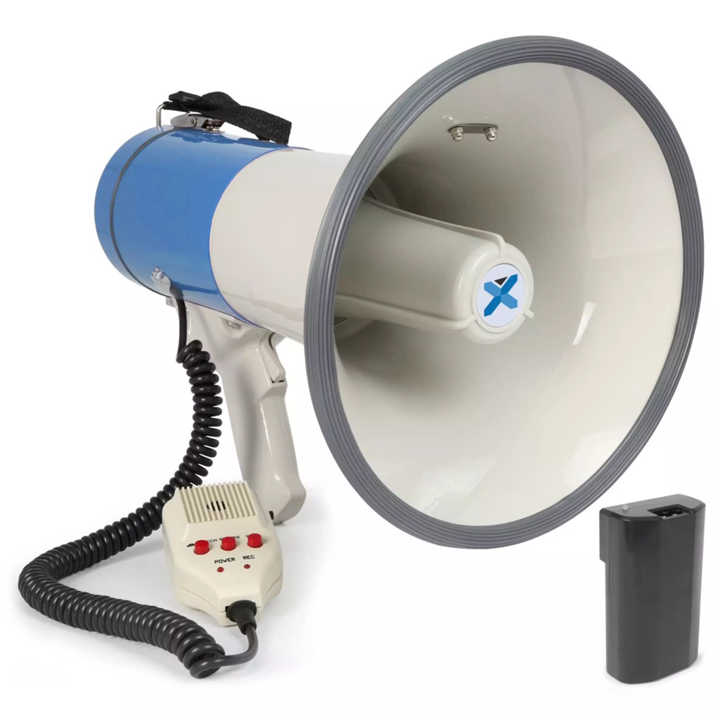 Vonyx MEG065 Megaphone with Recording, Siren, USB, and Battery 65W