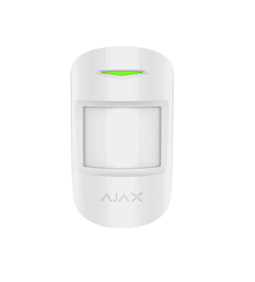 Ajax - MotionProtect Plus Indoor Motion Detector (White)