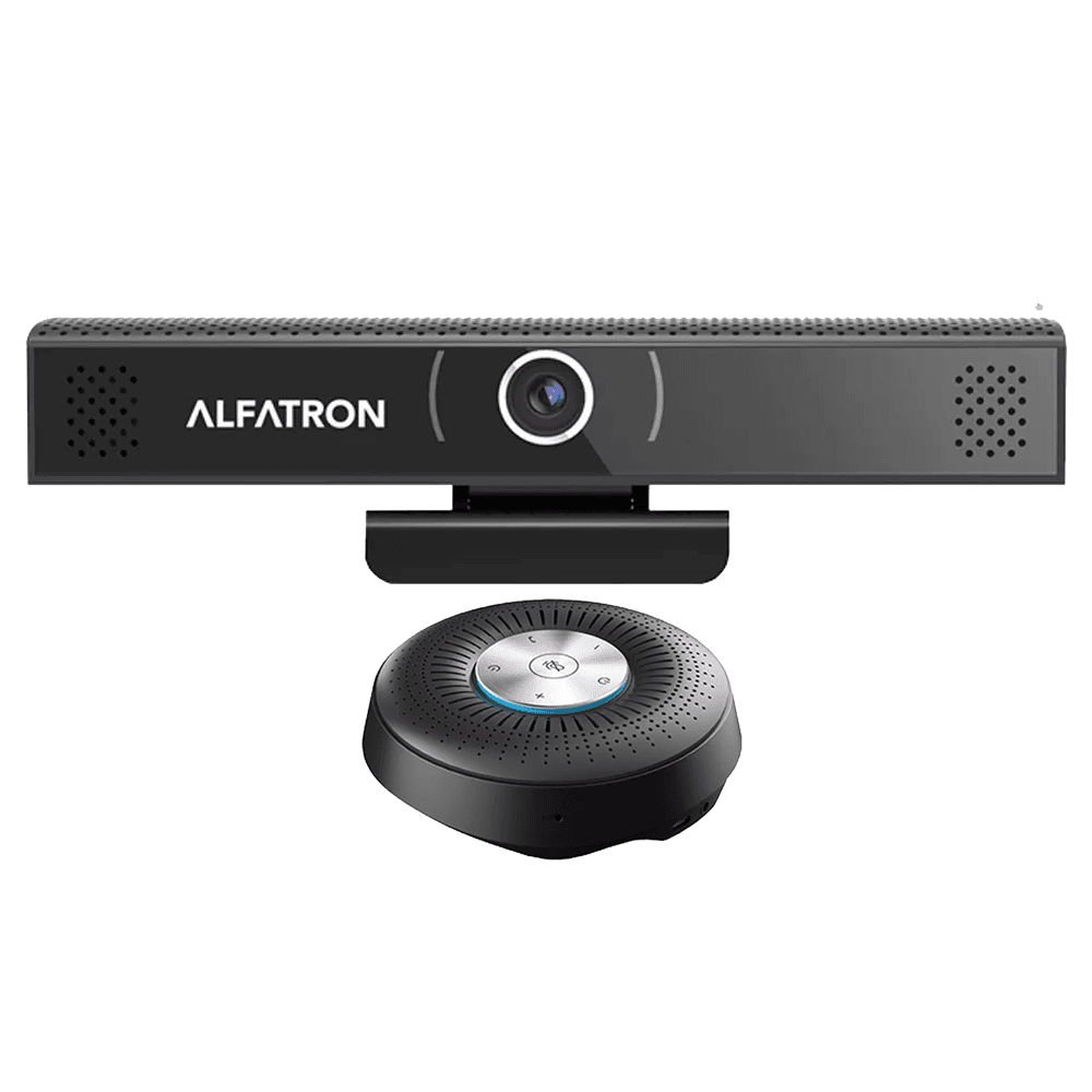 Alfatron Salut Combo - Full HD Mini Conference Video Bar with USB Speakerphone