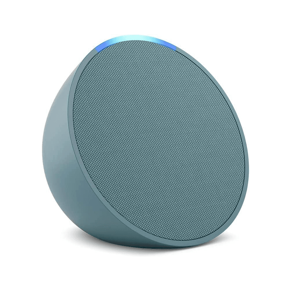 Amazon Echo Pop Teal - Full sound compact smart speaker with Alexa