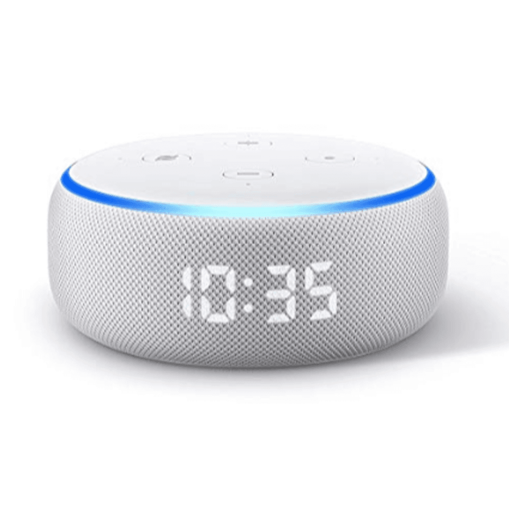 Amazon Echo Dot with Clock and Alexa (Gen3)
