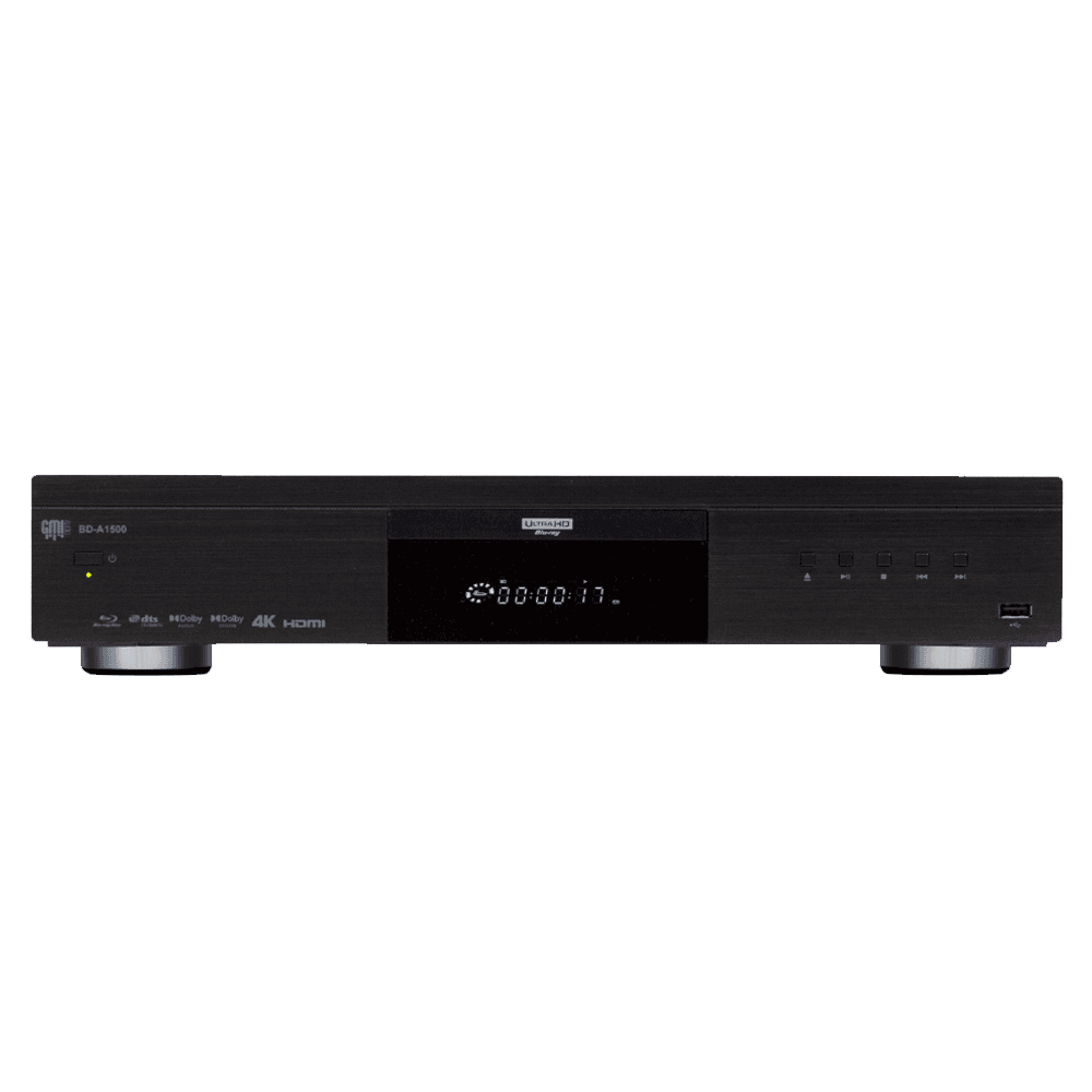 GMI BD-A1500 - 4K UHD Bluray Player Black