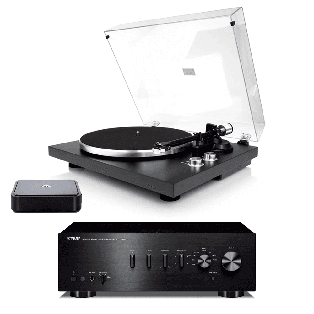 Yamaha A-S301 with Argon Solo Streaming Device & TT Turntable