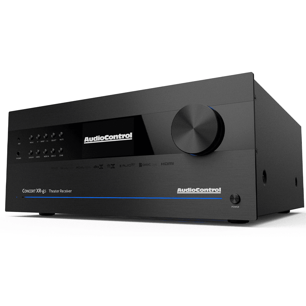 Audio Control Concert XR-6S - 8K 9.1.6 Immersive AV Receiver with Zone 2 and Class AB Amplification