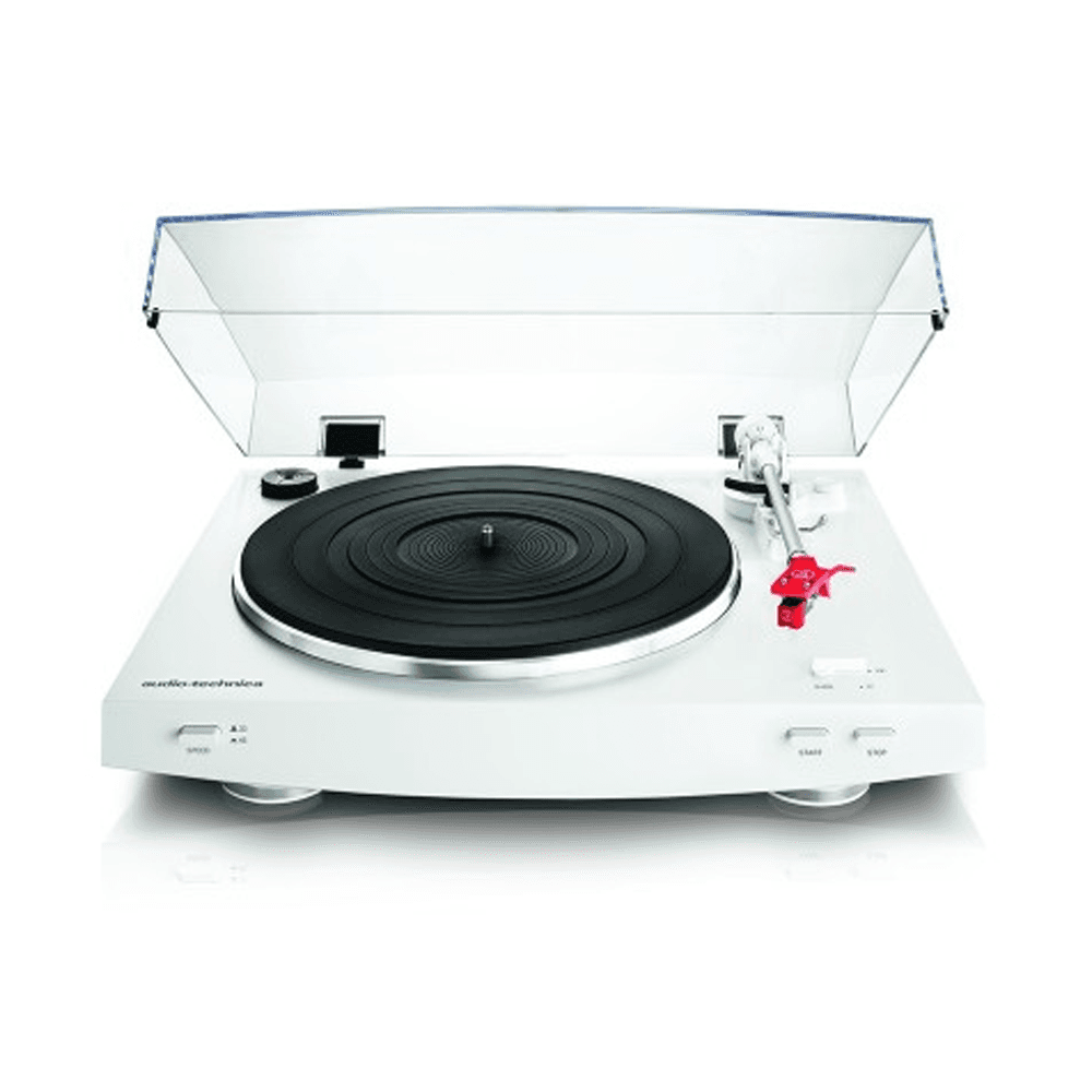 Audio-Technica AT-LP3 White - Fully Automatic Belt-Drive Stereo Turntable