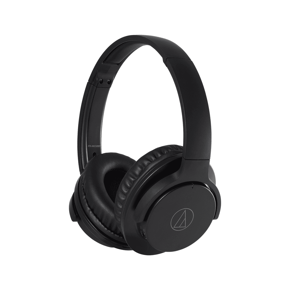 Audio-Technica ATH-ANC500BTBK - QuietPoint® Wireless Active Noise-Cancelling Headphones
