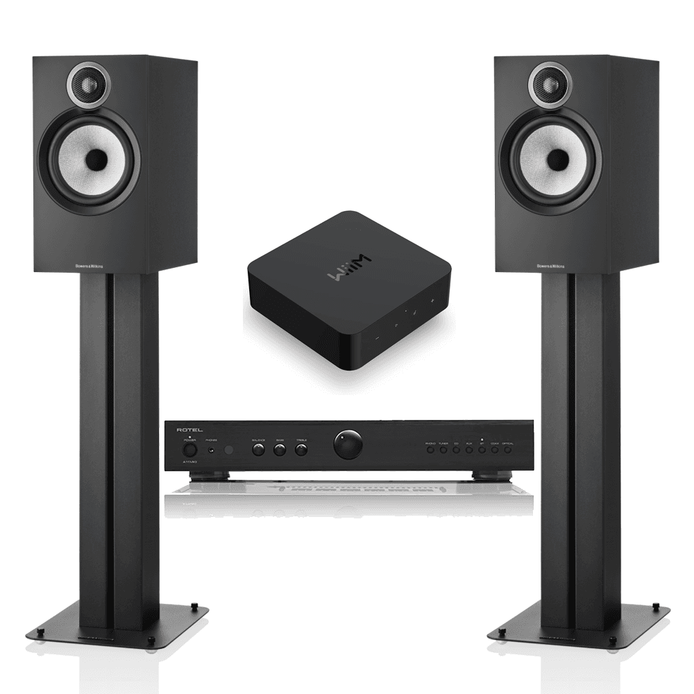 Bowers & Wilkins 606 S3 Streaming Package - Includes Rotel A11 Mk ii Amplifier and WiiM Pro Plus Streamer